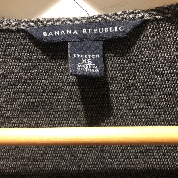 Banana Republic herringbone stretch wrap midi dress - Picture 4 of 5